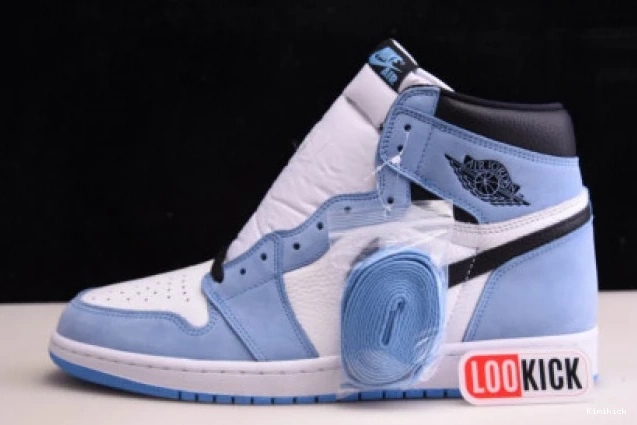 555088- JORDAN WHITE 840 Popular RETRO BLACK BLUE AIR UNIVERSITY HIGH 1 0526